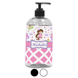 Princess & Diamond Print Plastic Soap / Lotion Dispenser (Personalized)
