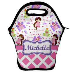 Princess & Diamond Print Lunch Bag w/ Name or Text