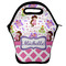 Princess & Diamond Print Lunch Bag w/ Name or Text