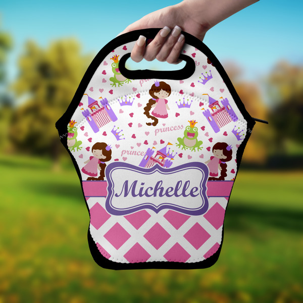 Princess & Diamond Print Lunch Bag - Hand