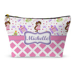Princess & Diamond Print Makeup Bag (Personalized)