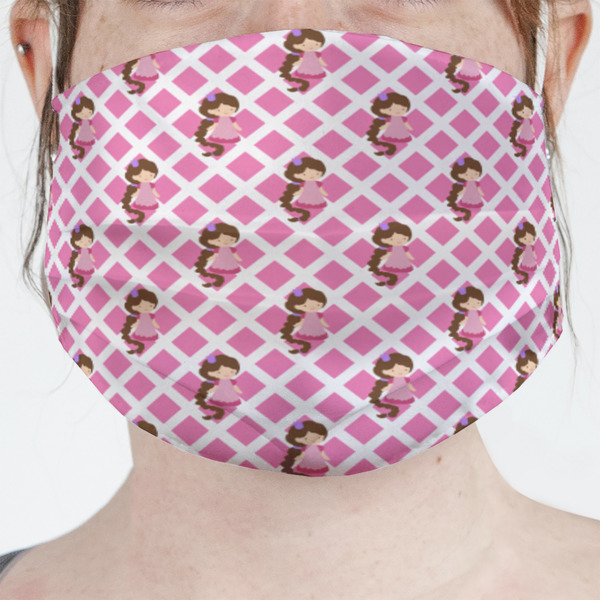 Custom Princess & Diamond Print Face Mask Cover