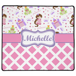 Princess & Diamond Print XL Gaming Mouse Pad - 18" x 16" (Personalized)