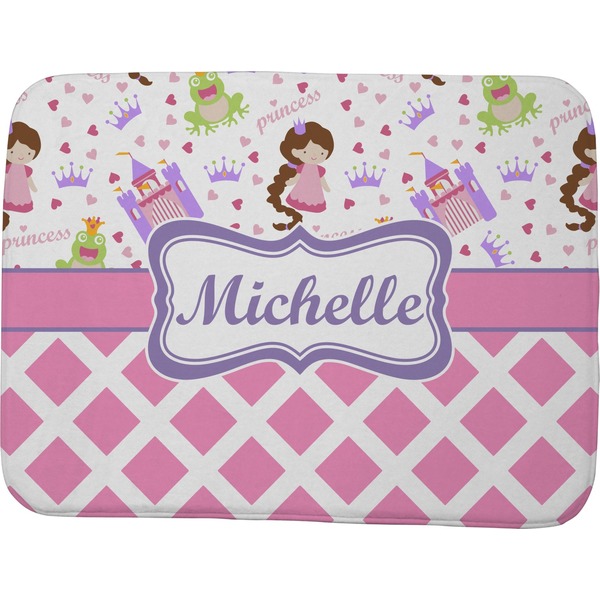 Princess & Diamond Print Memory Foam Bath Mat 48 X 36