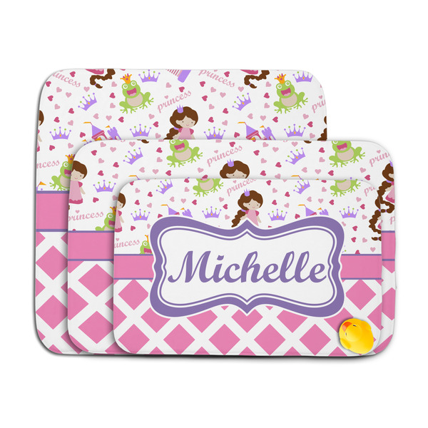 Princess & Diamond Print Memory Foam Bath Mat - MAIN PARENT