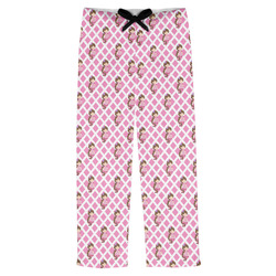 Princess & Diamond Print Mens Pajama Pants (Personalized)