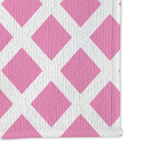 Princess & Diamond Print Microfiber Dish Rag - DETAIL