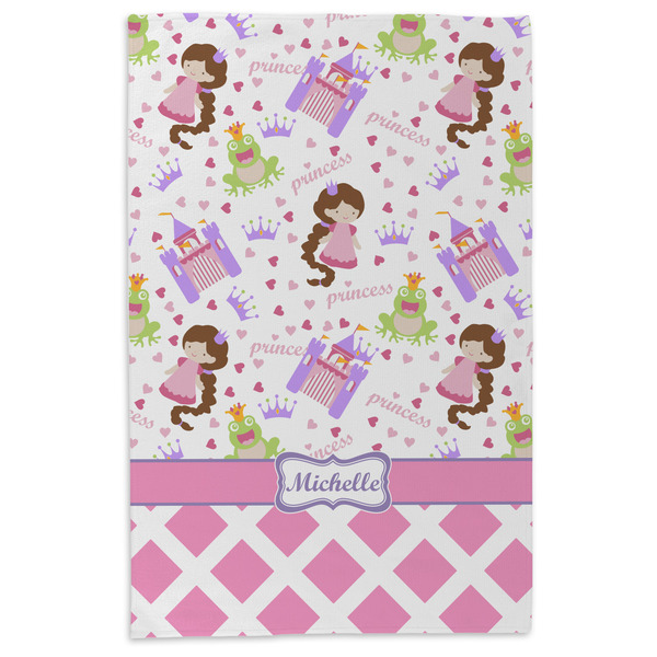 Princess & Diamond Print Microfiber Dish Towel - APPROVAL