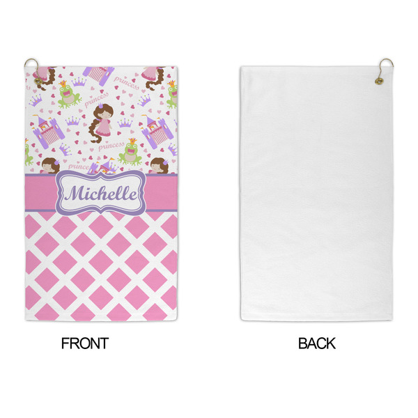 Princess & Diamond Print Microfiber Golf Towels - APPROVAL