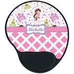 Princess & Diamond Print Mouse Pad with Wrist Support
