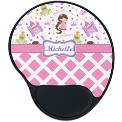 Princess & Diamond Print Mouse Pad with Wrist Support