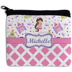 Princess & Diamond Print Rectangular Coin Purse (Personalized)