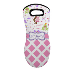 Princess & Diamond Print Neoprene Oven Mitt w/ Name or Text