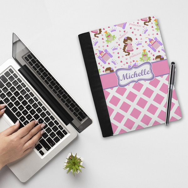 Princess & Diamond Print Notebook Padfolio - LIFESTYLE (large)