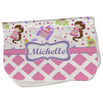 Princess & Diamond Print Burp Cloth - Fleece w/ Name or Text