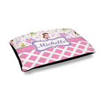 Princess & Diamond Print Outdoor Dog Bed - Medium (Personalized)