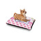 Princess & Diamond Print Outdoor Dog Beds - Small - IN CONTEXT