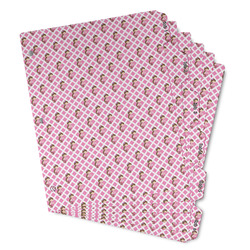 Princess & Diamond Print Binder Tab Divider - Set of 6 (Personalized)
