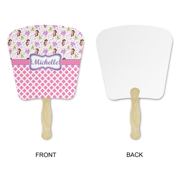 Princess & Diamond Print Paper Fans - Approval