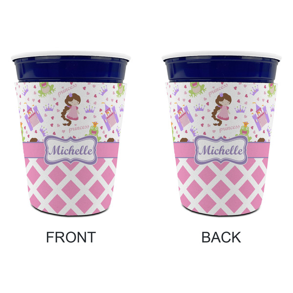 Princess & Diamond Print Party Cup Sleeves - without bottom - Approval
