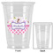 Princess & Diamond Print Party Cups - 16oz - Approval