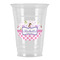 Princess & Diamond Print Party Cups - 16oz (Personalized)