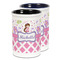 Princess & Diamond Print Ceramic Pencil Holder - Large