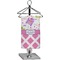 Princess & Diamond Print Personalized All Over Finger Tip Towel