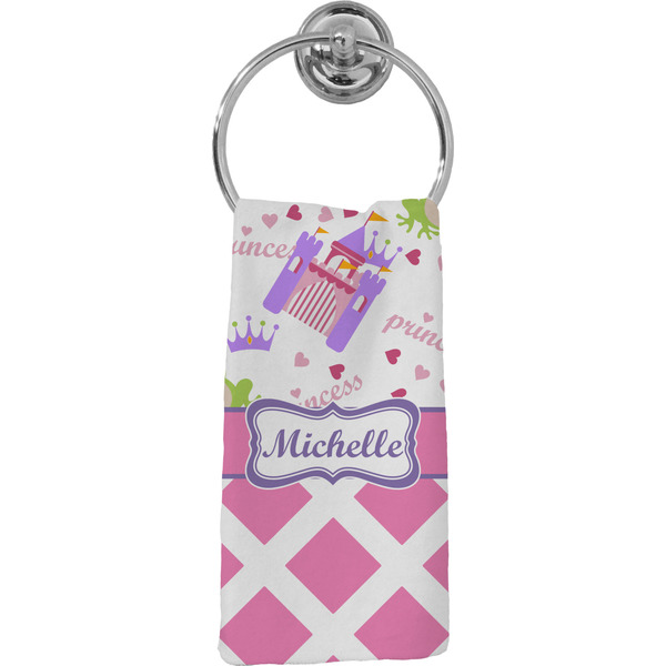 Custom Princess & Diamond Print Hand Towel - Full Print (Personalized)