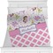 Princess & Diamond Print Minky Blanket (Personalized)