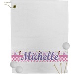 Princess & Diamond Print Golf Bag Towel (Personalized)
