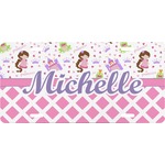 Princess & Diamond Print Front License Plate (Personalized)