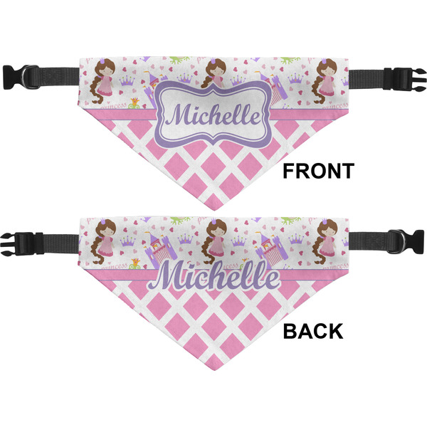 Princess & Diamond Print Pet Bandana Approval