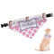 Princess & Diamond Print Dog Bandana - XLarge (Personalized)