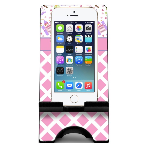 Princess & Diamond Print Phone Stand w/ Phone