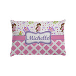 Princess & Diamond Print Pillow Case - Standard (Personalized)