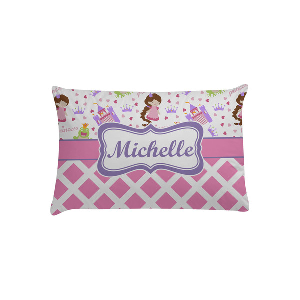 Custom Princess & Diamond Print Pillow Case - Toddler (Personalized)