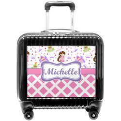 Princess & Diamond Print Pilot / Flight Suitcase (Personalized)