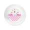 Princess & Diamond Print Plastic Party Appetizer & Dessert Plates - Approval