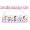 Princess & Diamond Print Plastic Ruler - 12" (Personalized)