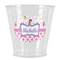 Princess & Diamond Print Plastic Shot Glass (Personalized)