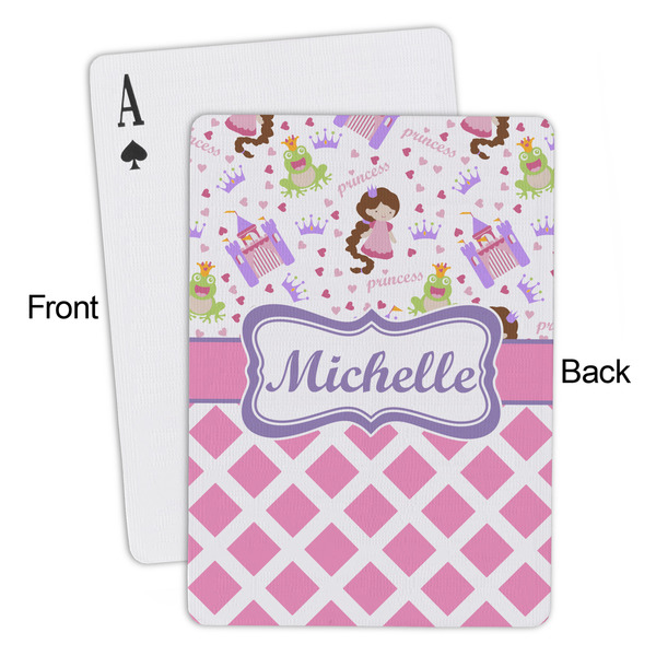 Princess & Diamond Print Playing Cards - Approval