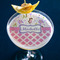 Princess & Diamond Print Printed Drink Topper - XLarge - In Context