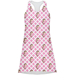 Princess & Diamond Print Racerback Dress - Small