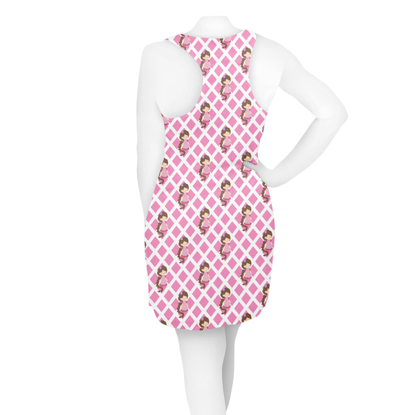 Princess & Diamond Print Racerback Dress - On Model - Back