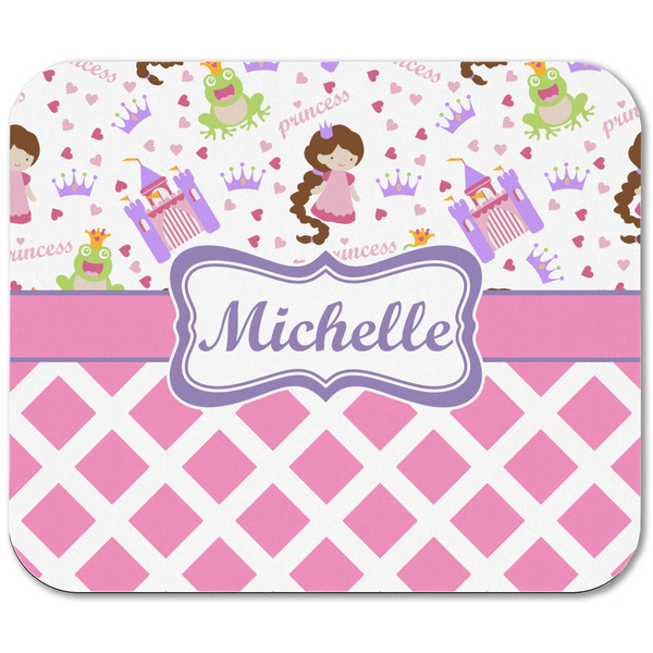 Princess & Diamond Print Rectangular Mouse Pad - APPROVAL