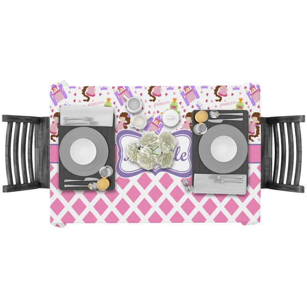 Princess & Diamond Print Rectangular Tablecloths - LIFESTYLE