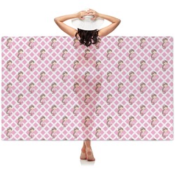 Princess & Diamond Print Sheer Sarong