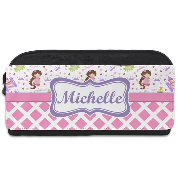 Custom Princess & Diamond Print Shoe Bag (Personalized)