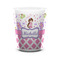 Princess & Diamond Print Ceramic Shot Glass - 1.5 oz - White - Single (Personalized)